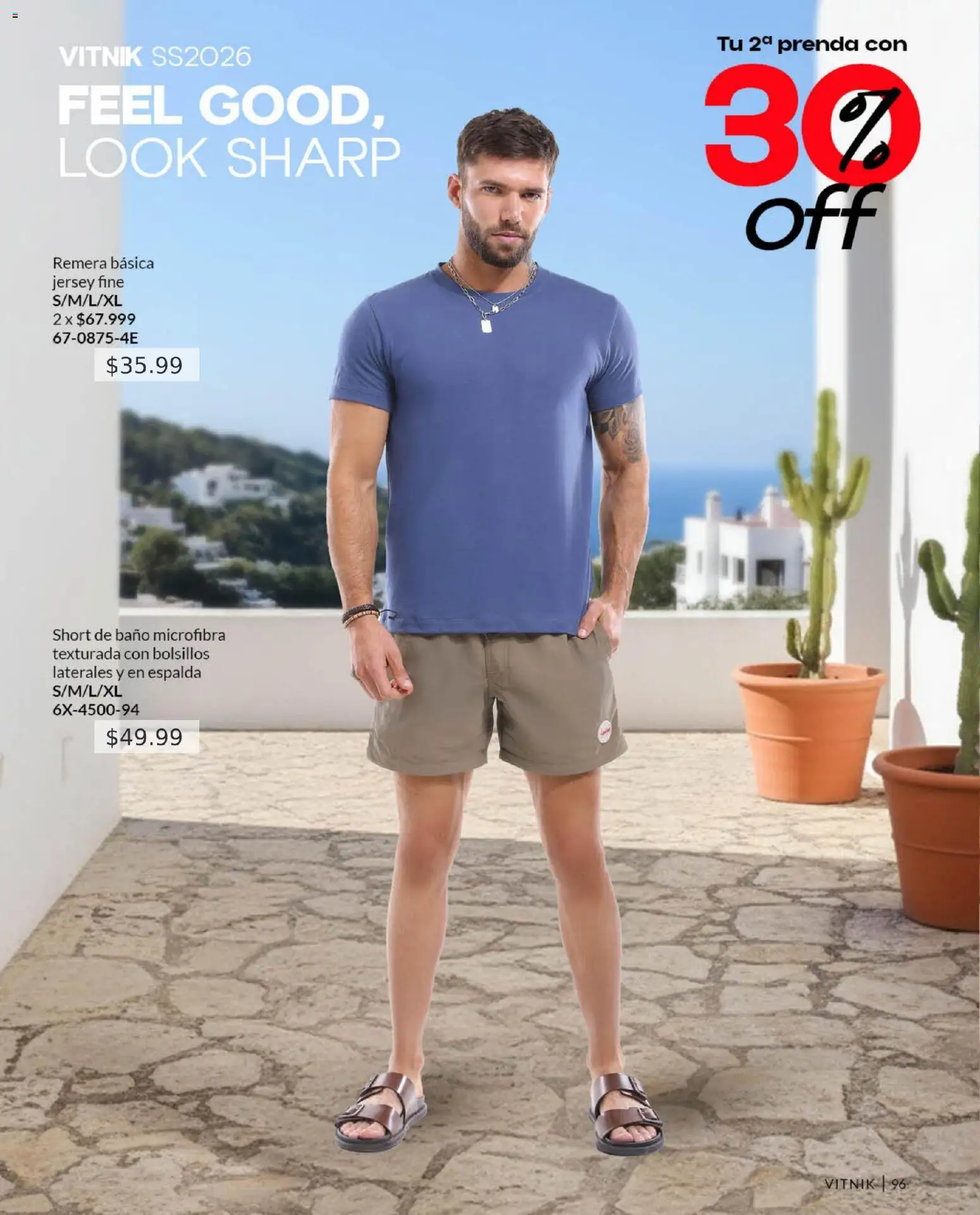 Vitnik - Folleto │ válido desde el 01.01.2026 | Página: 96 | Productos: Remera, Short, Baño