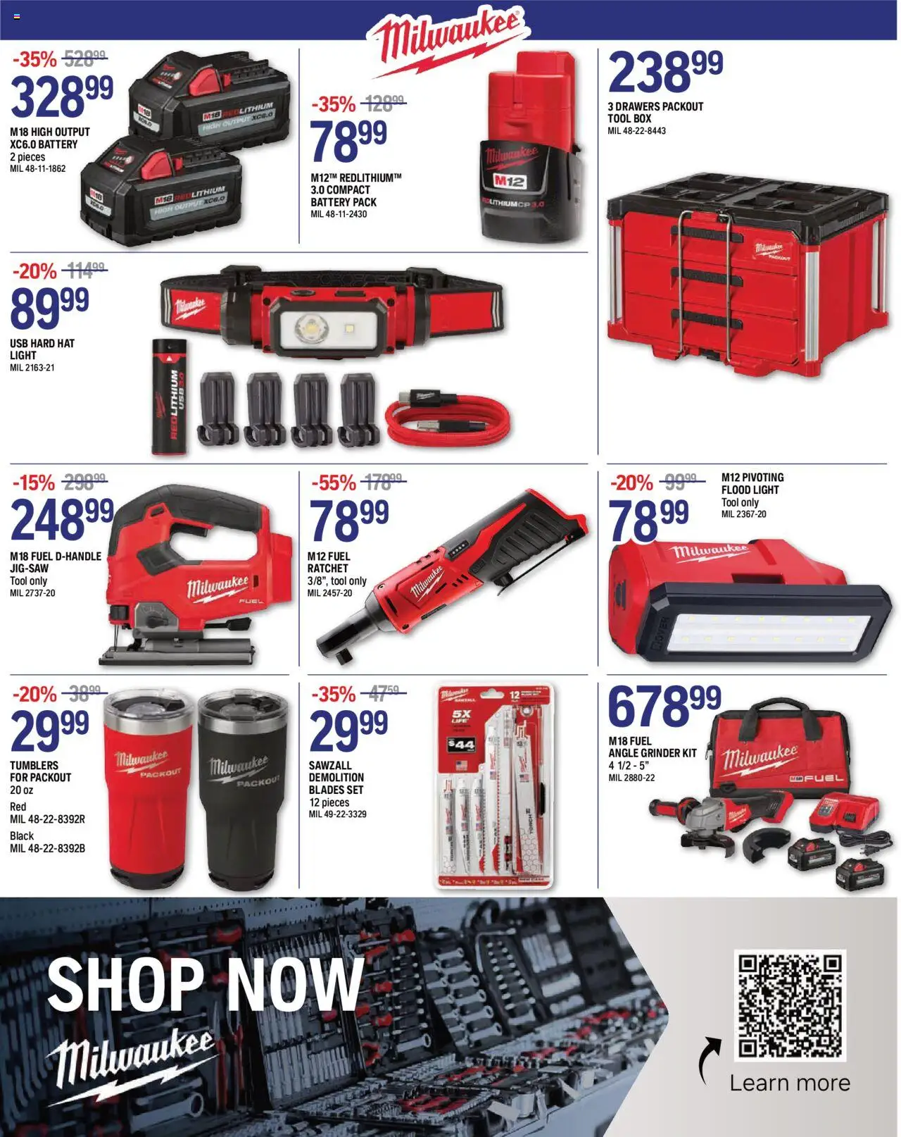 NAPA Auto Parts flyer valid from 01.08.2025 | Page: 3 | Products: Hat, Grinder, Box, Battery