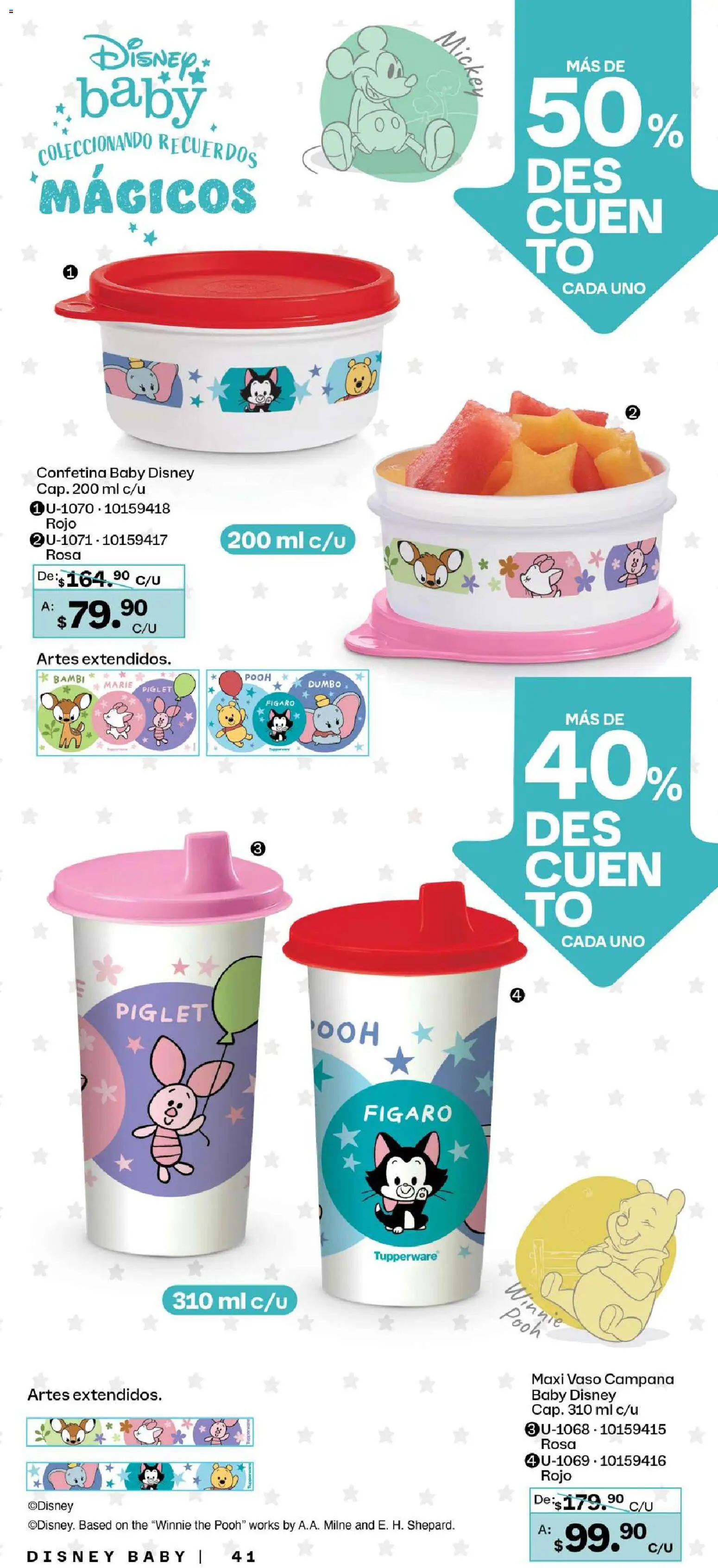 Nuevas ofertas de Tupperware válidas en toda la República Mexicana desde el 26.01.2026. ¡Encuentra las mejores ofertas en Tupperware catálogo! | Página: 41 | Productos: Campana