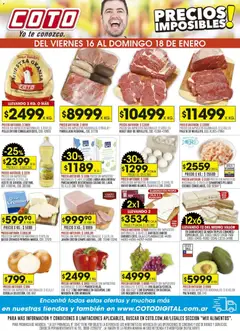 Vista previa Coto - Mix válido desde el 16.01.2026