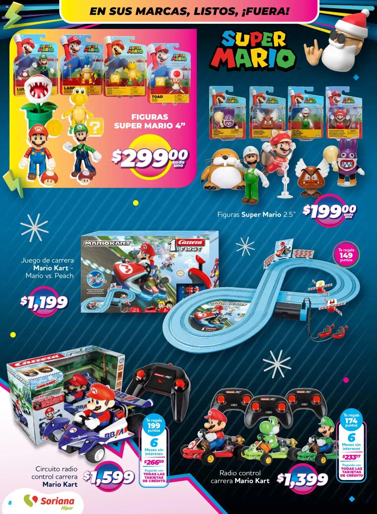 Nuevas ofertas de Soriana válidas en toda la República Mexicana desde el 09.10.2025. ¡Encuentra las mejores ofertas en Soriana - Reino de los Juguetes Súper Nacional! | Página: 8 | Productos: Radio, Juego, Té