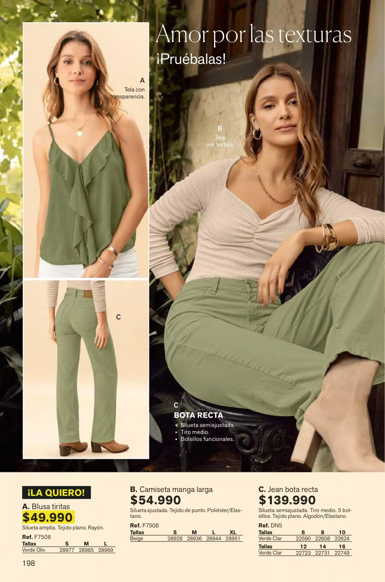 Leonisa revista - valida desde el 07.12.2025 | Página: 198 | Productos: Jean, Camiseta, Blusa