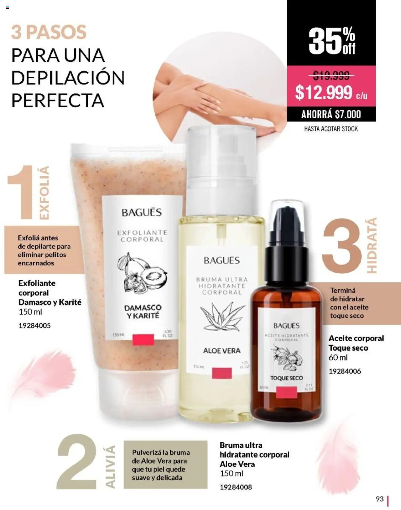 Bagués catálogo │ válido desde el 01.06.2025 | Página: 93 | Productos: Aceite, Exfoliante corporal, Bruma