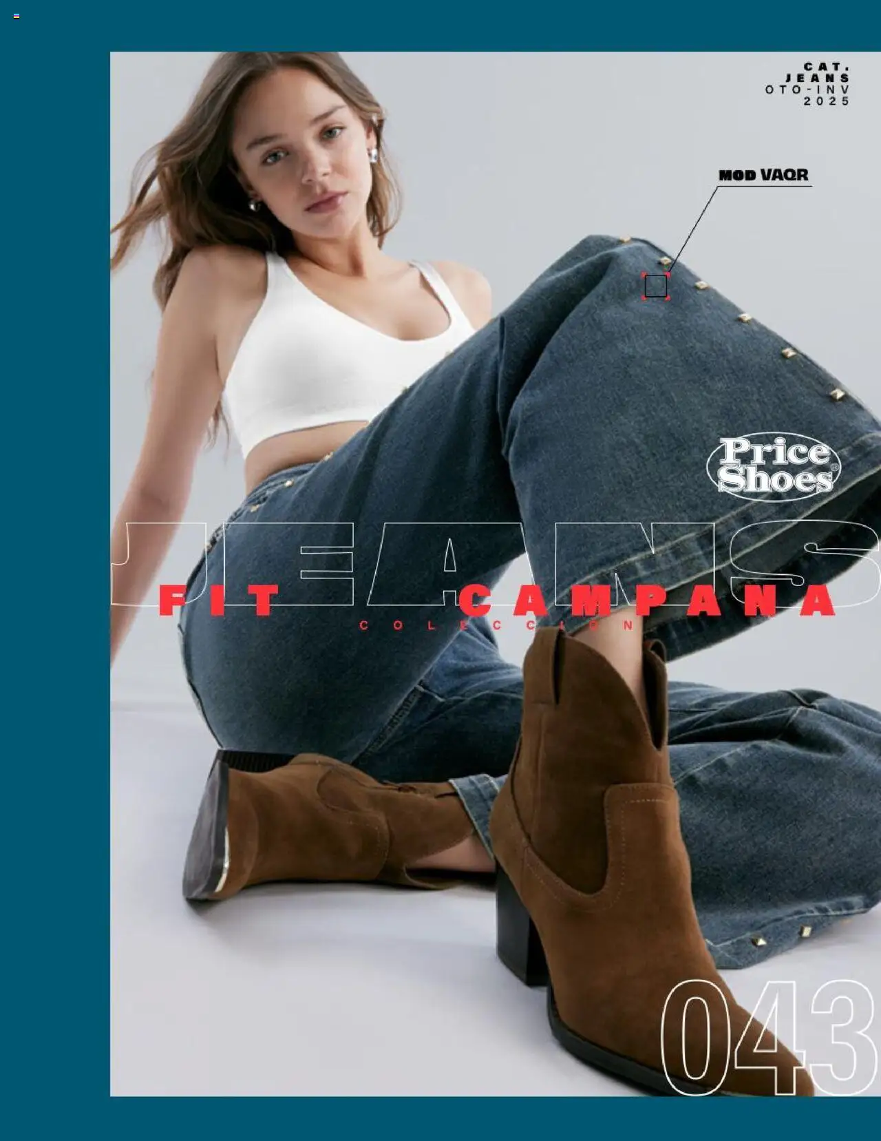 Nuevas ofertas de Price Shoes válidas en toda la República Mexicana desde el 05.08.2025. ¡Encuentra las mejores ofertas en Price Shoes - Catálogo Jeans ! | Página: 43 | Productos: Campana