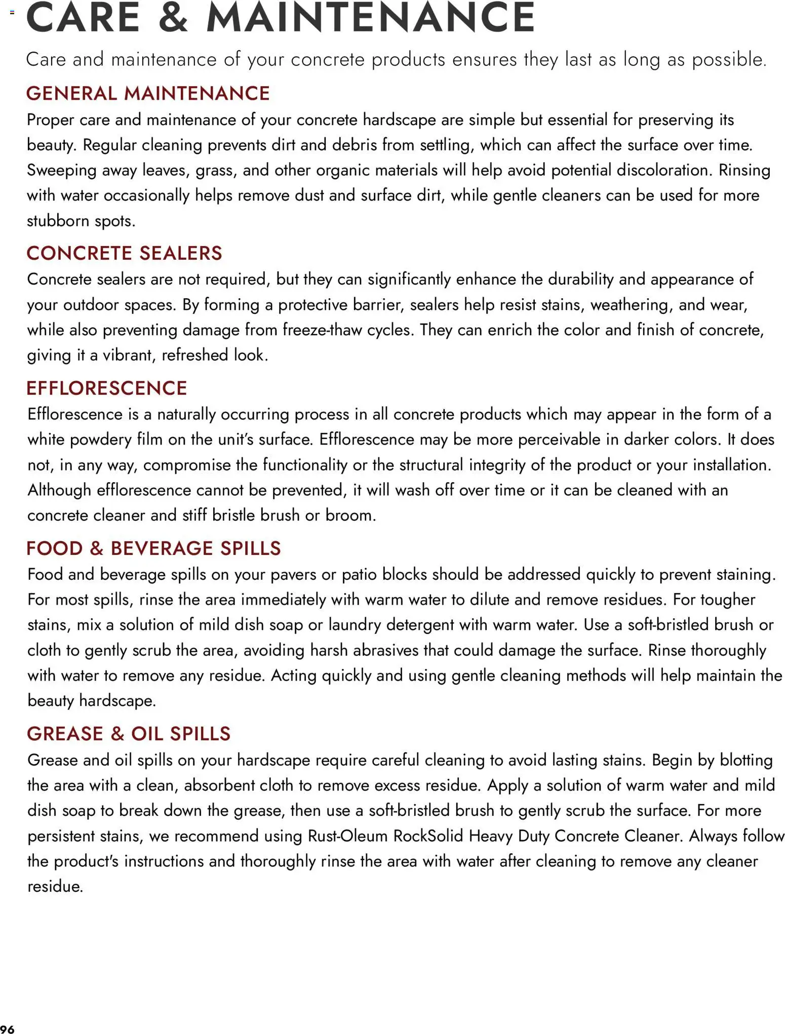 Menards Landscape Catalog - valid from 02.04.2026 | Page: 96 | Products: Brush, Oil, Soap, Detergent