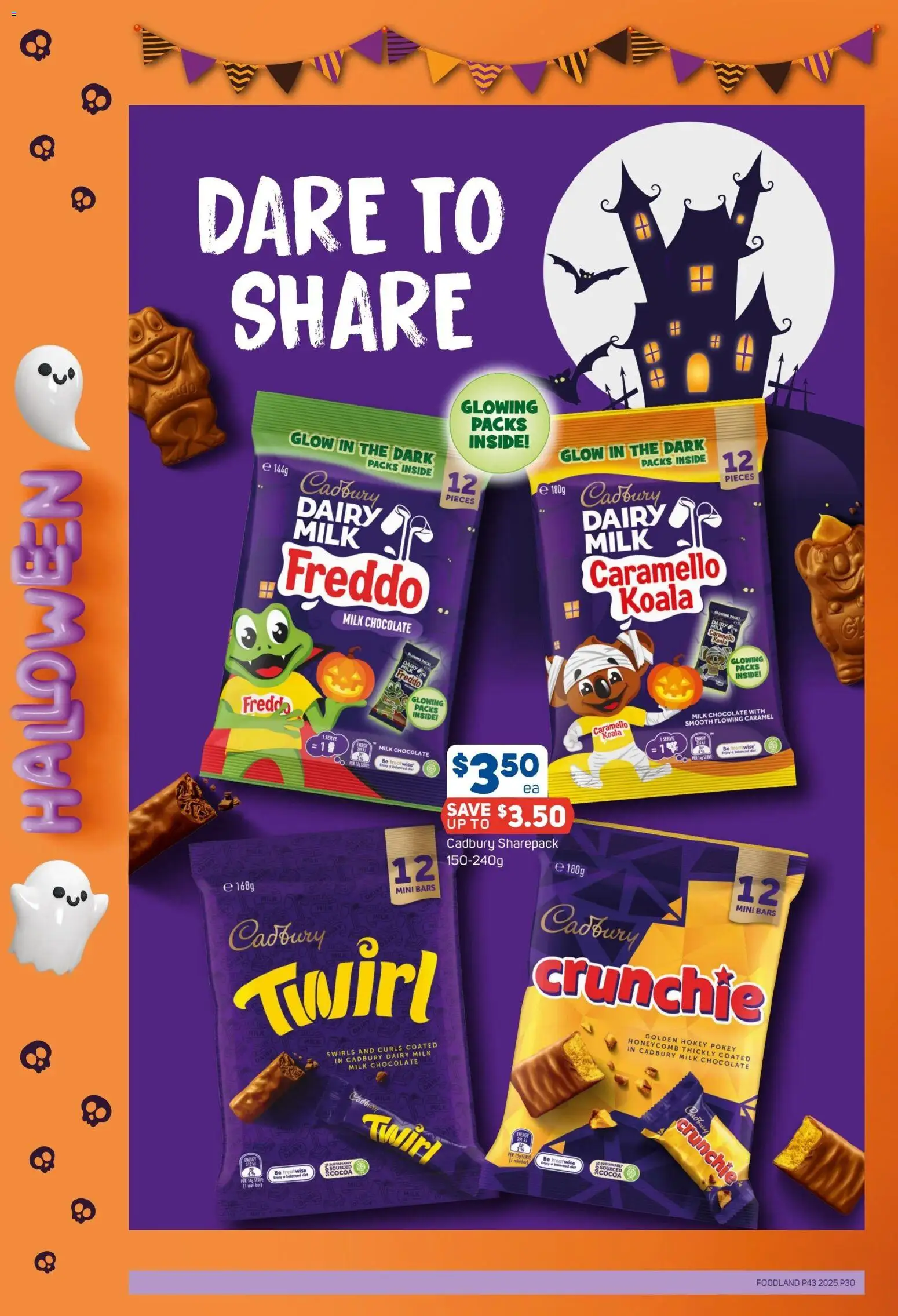 Foodland catalogue - valid from 29.09.2025 | Page: 30 | Products: Cocoa, Milk, Dairy, Cable
