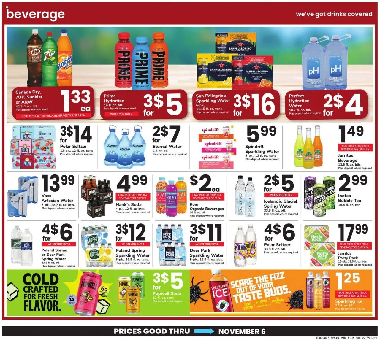 Acme Big Book of Savings - valid from 03.10.2025 | Page: 27 | Products: Tea, Water, Sugar