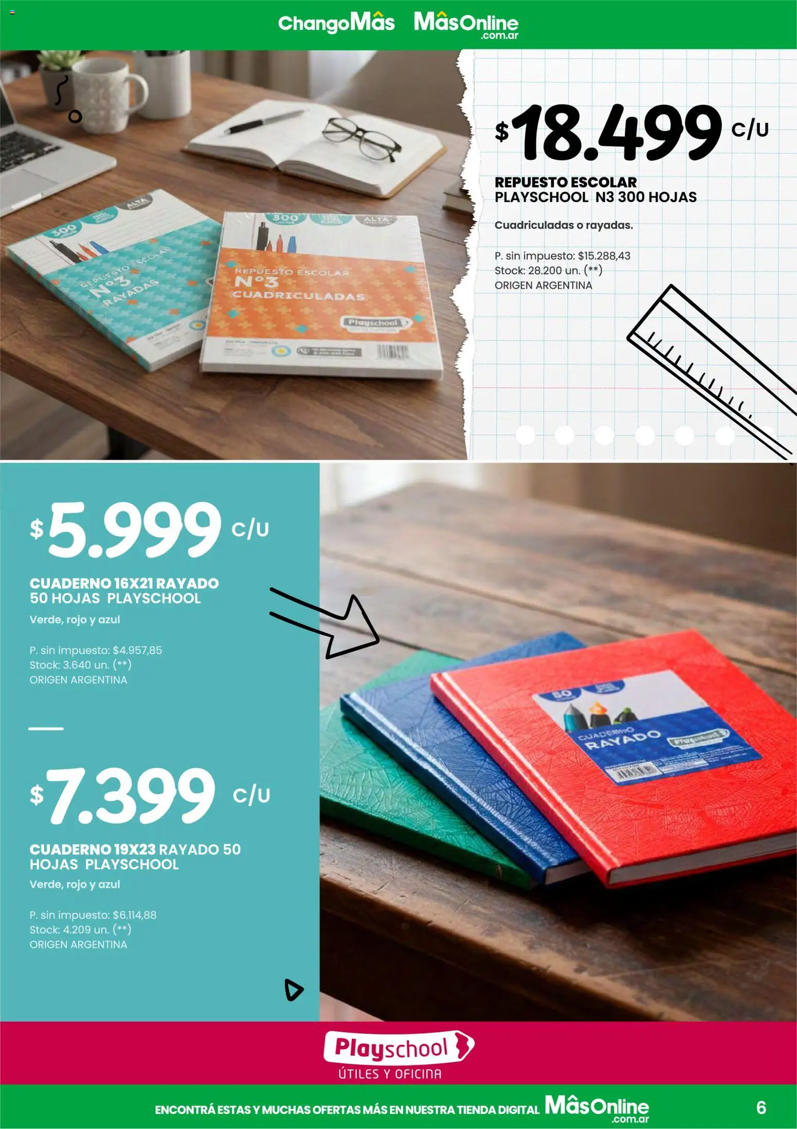 Changomas ofertas - VUELTA AL COLE  │ válido desde el 04.02.2026 | Página: 7