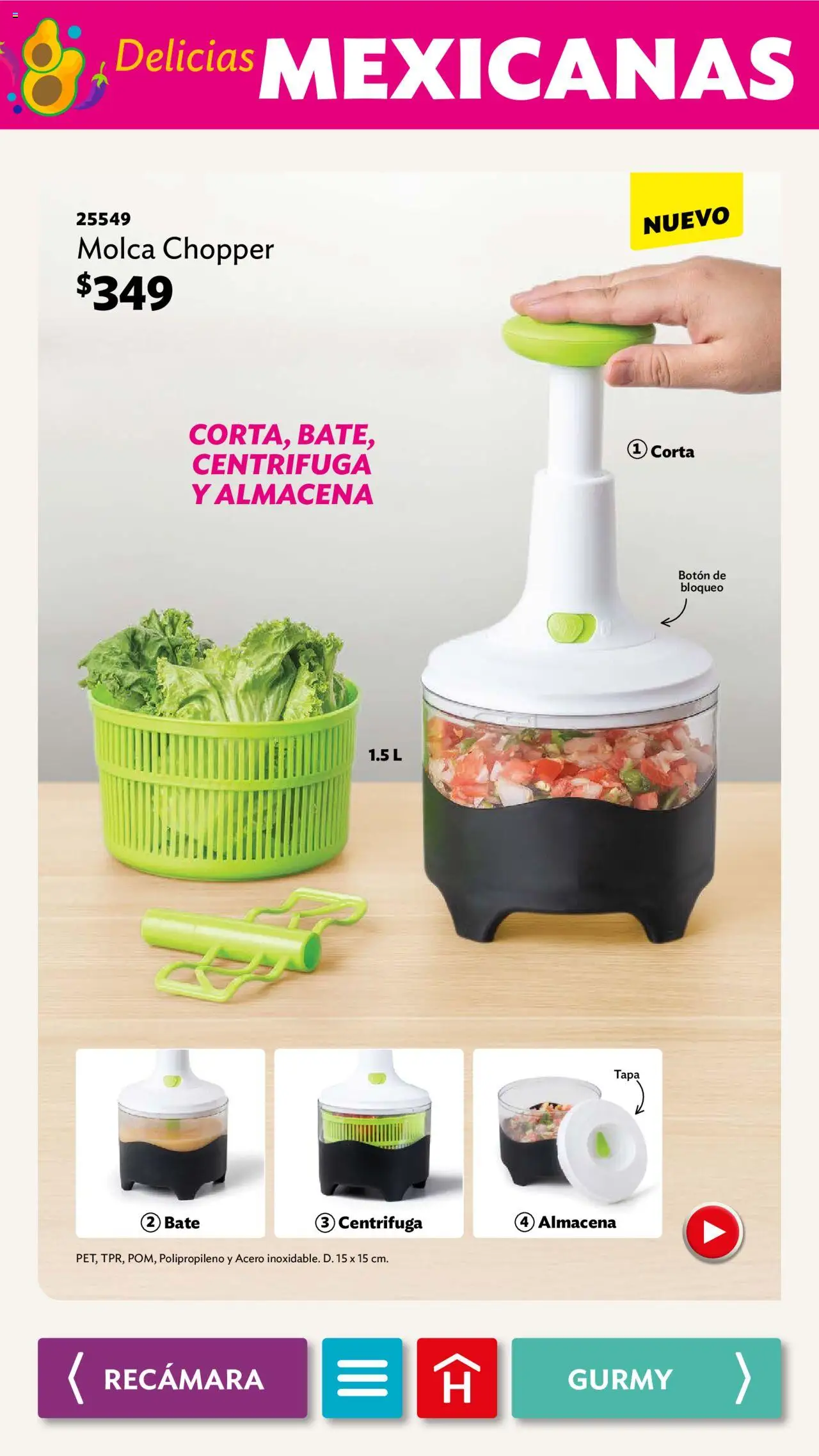 Nuevas ofertas de Betterware válidas en toda la República Mexicana desde el 01.09.2025. ¡Encuentra las mejores ofertas en Betterware - Campaña 9 2025! | Página: 22