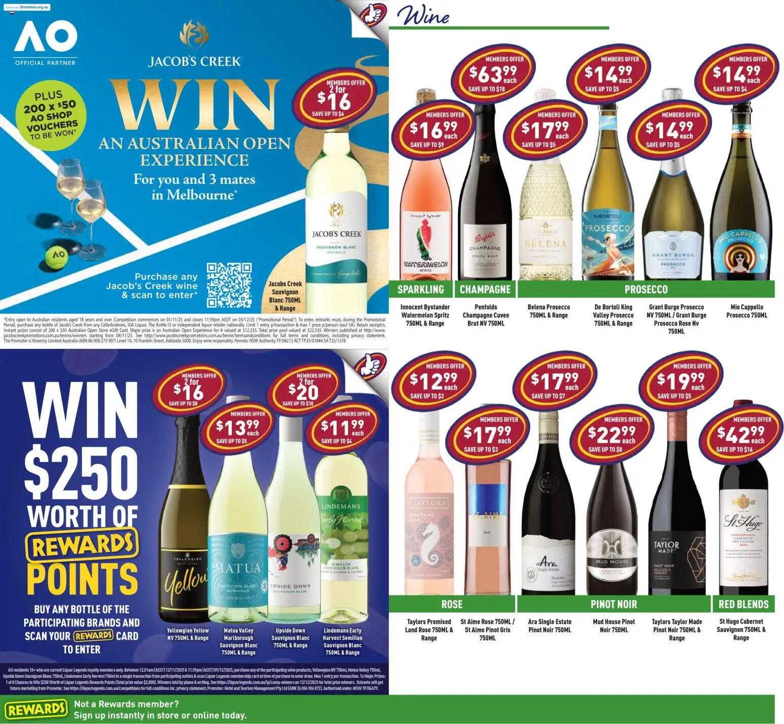 Liquor Legends catalogue - valid from 12.11.2025 | Page: 2 | Products: Wine, Watermelon, Phone
