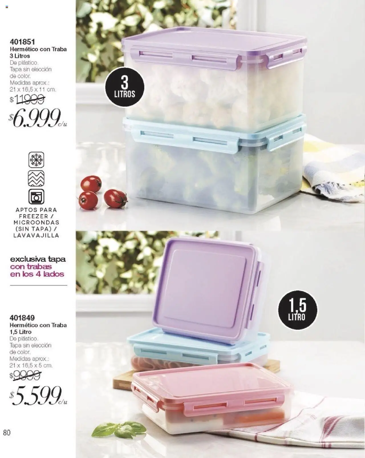 Violetta catálogo │ válido desde el 07.08.2025 | Página: 80 | Productos: Microondas, Freezer
