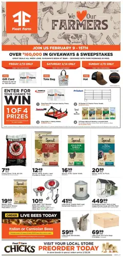 Preview of Mills Fleet Farm weekly ads valid from 09.02.2026