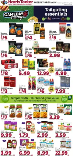 Harris Teeter Weekly Ad - valid from 17.09.2025 | Page: 12 | Products: Powder, Strawberries, Chips, Cream