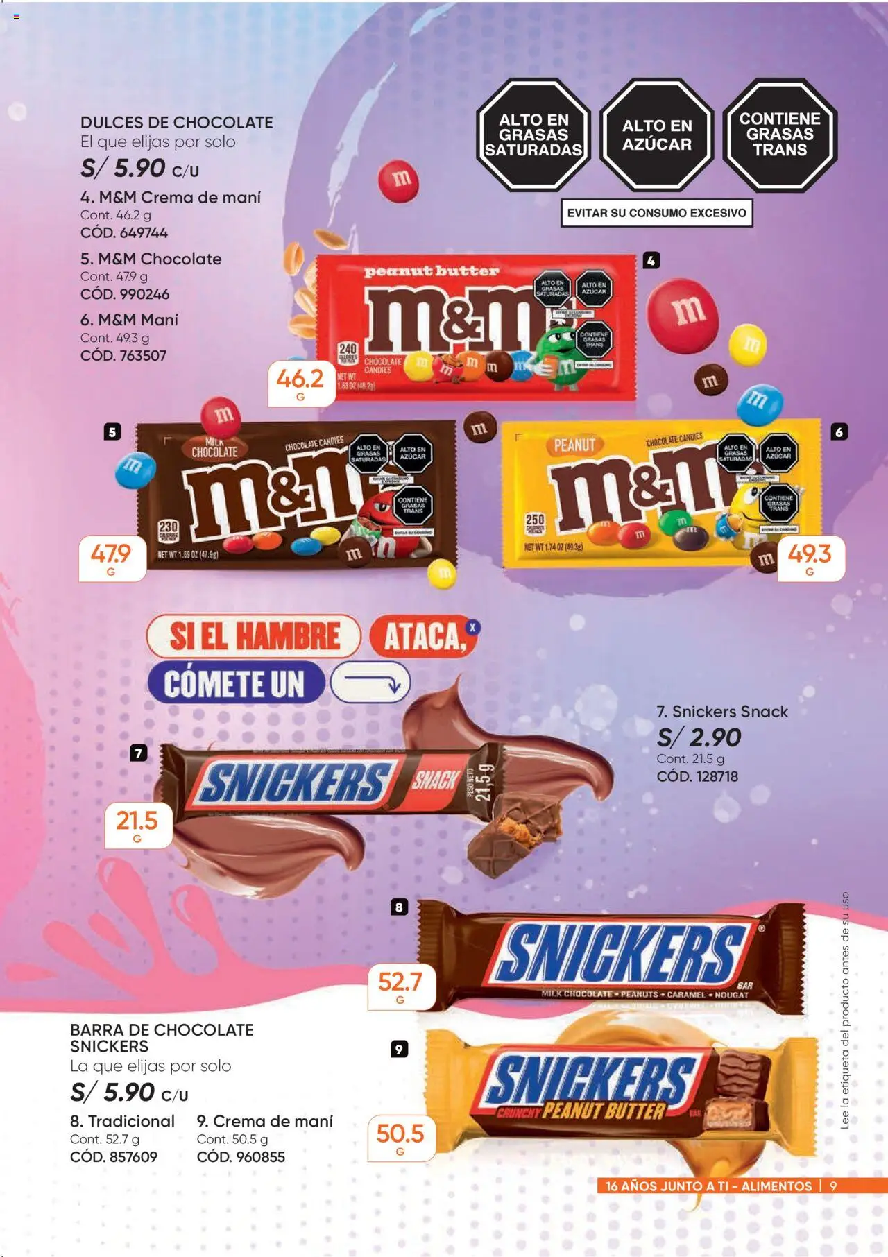 Catálogo Azzorti válido desde 15.09.2025 | Página: 9 | Productos: Chocolate, Crema, Peso