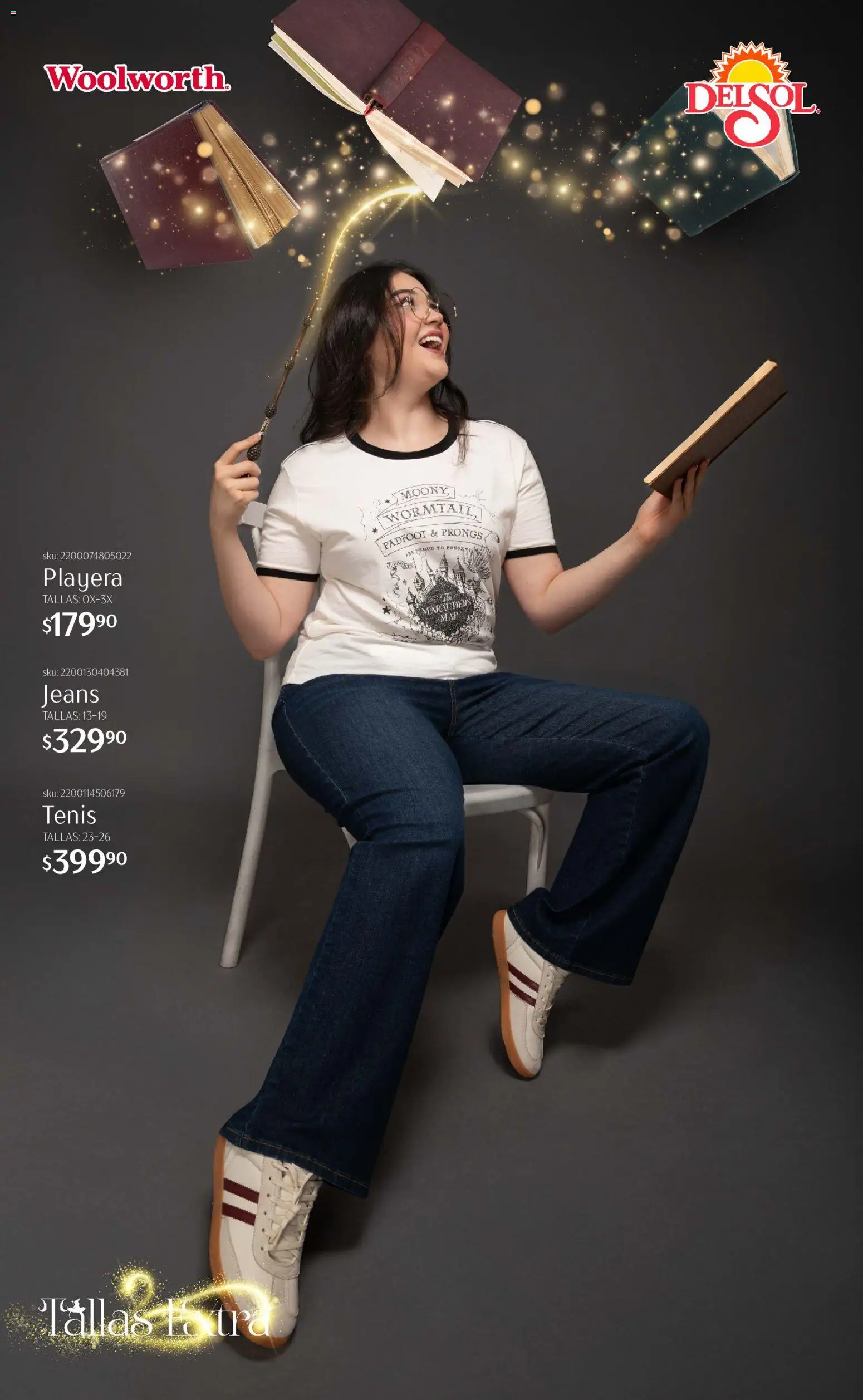 Nuevas ofertas de Del Sol y Woolworth válidas en toda la República Mexicana desde el 04.12.2025. ¡Encuentra las mejores ofertas en Del Sol y Woolworth catálogo Harry Potter! | Página: 7