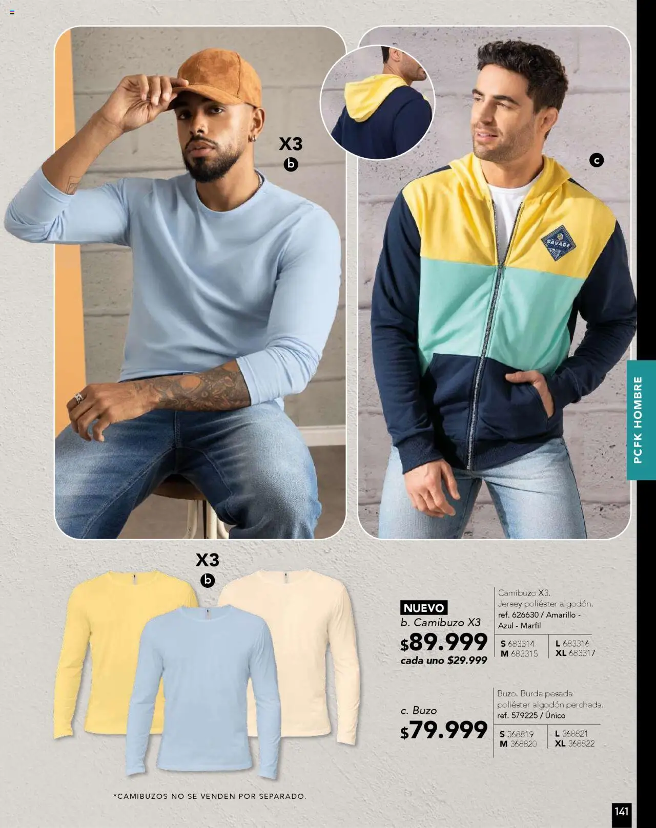 Pacifika revista - valida desde el 10.09.2025 | Página: 165 | Productos: Algodón, Buzo