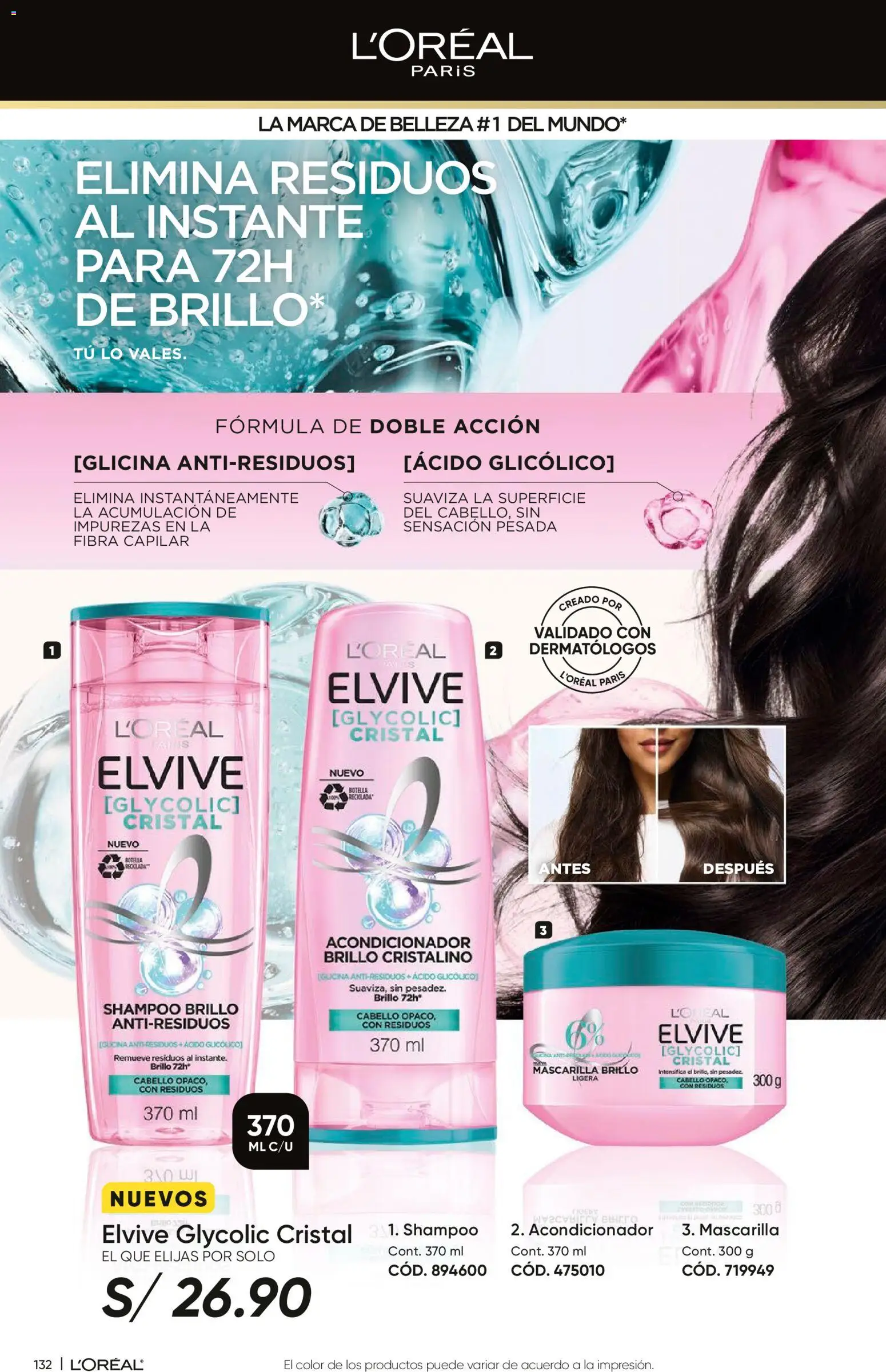 Catálogo Azzorti válido desde 15.12.2025 | Página: 135 | Productos: Shampoo, Acondicionador