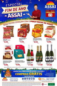 Encarte Assaí Atacadista - GO - Pré-Visualização do folheto da loja Assaí Atacadista, válido de 23.12.2025