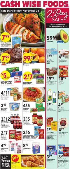 Preview of Cash Wise weekly ads valid from 28.11.2025