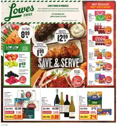Preview of Lowes Foods weekly ads valid from 08.10.2025