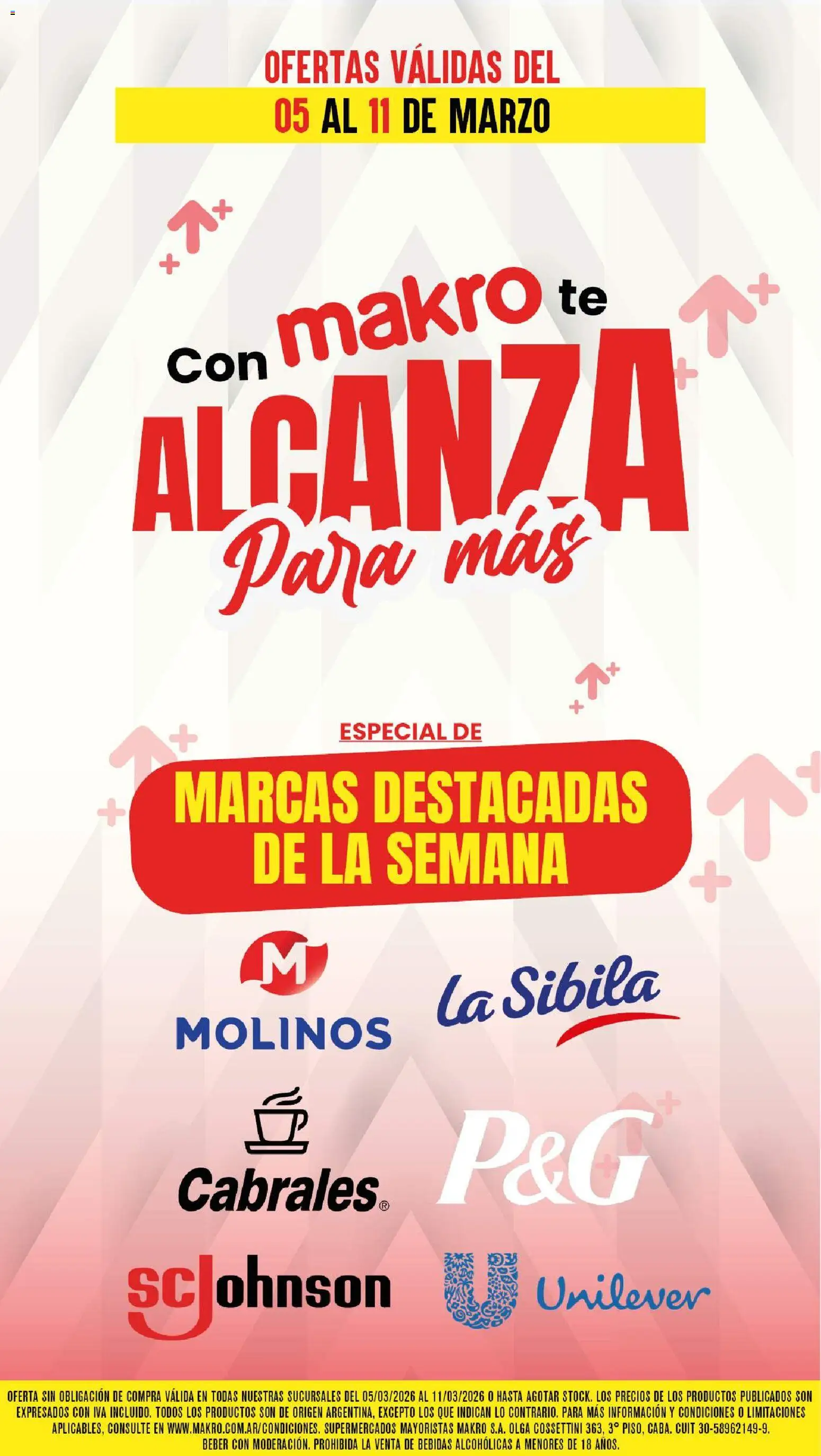 Makro Ofertas ALCANZA │ válido desde el 05.03.2026 | Página: 1