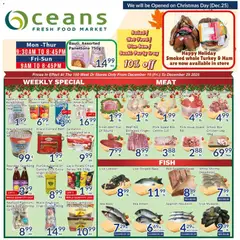 Preview of Oceans weekly flyer / circulaire from shop Oceans valid from 19.12.2025