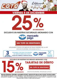 Vista previa Coto - Descuento válido desde el 05.12.2025