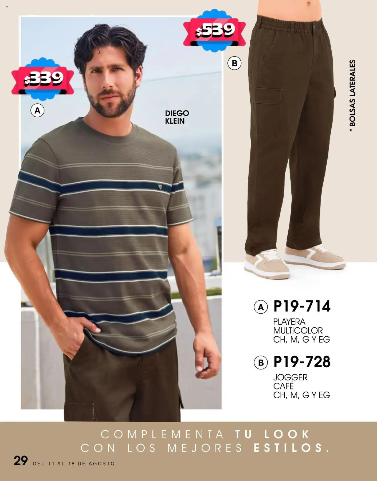 Nuevas ofertas de Cklass válidas en toda la República Mexicana desde el 11.08.2025. ¡Encuentra las mejores ofertas en Cklass - Catálogo Hot Fashion! | Página: 30 | Productos: Café, Playera