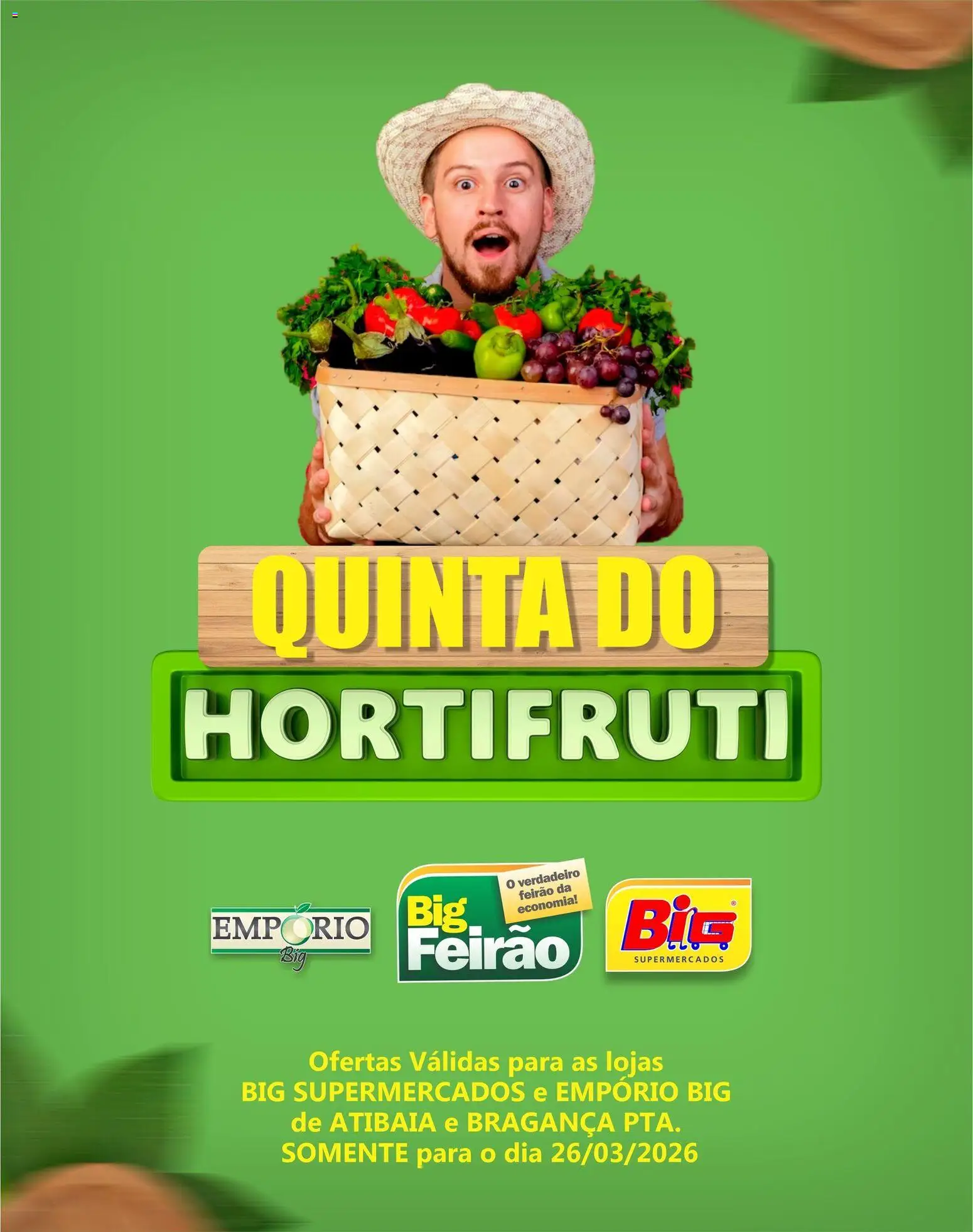 Big Supermercados Folheto - válido de 26.03.2026 | Página: 1