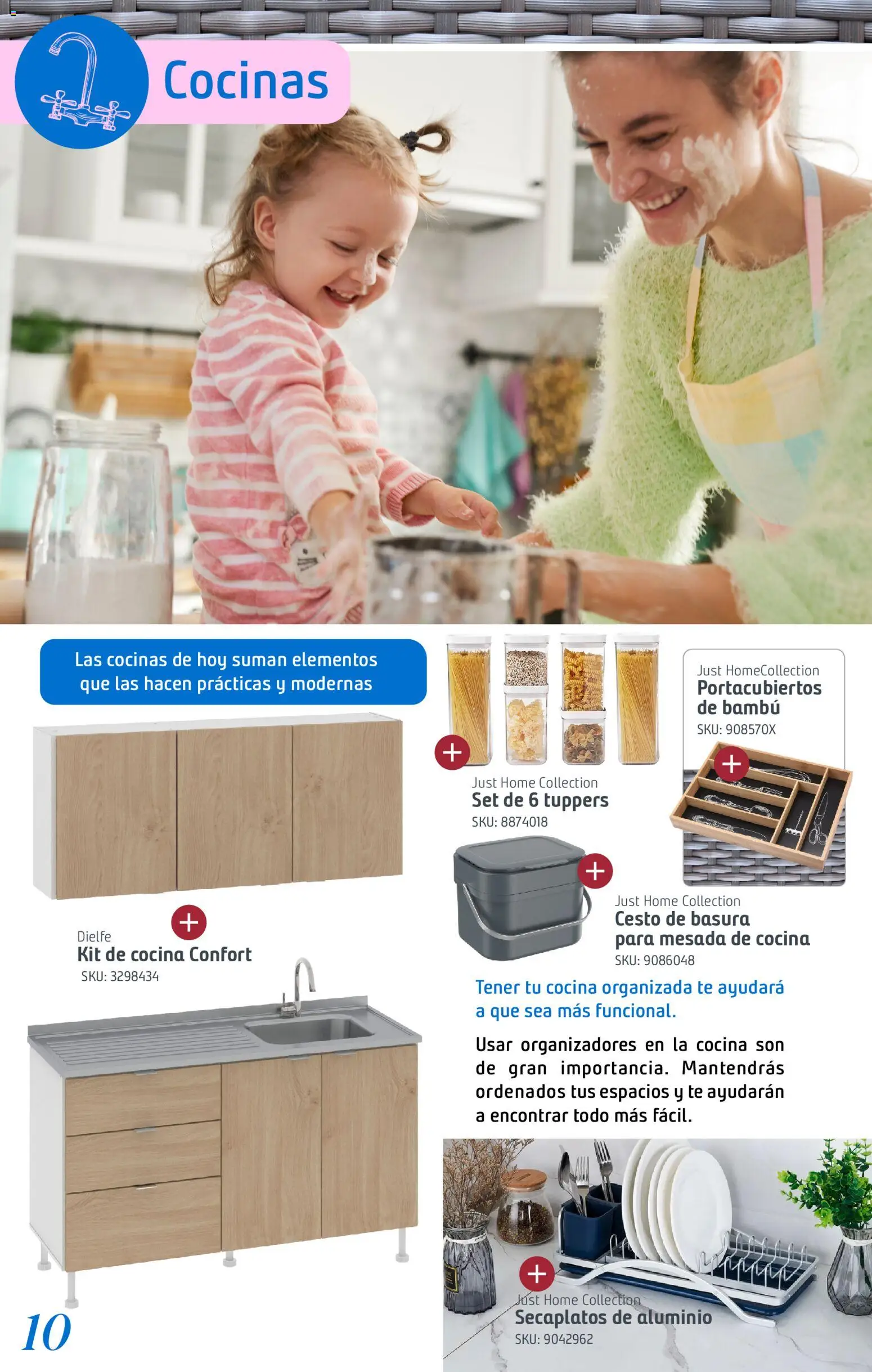 Sodimac catálogo │ válido desde el 18.12.2025 | Página: 10 | Productos: Mesada, Cocina, Té