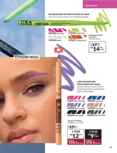 Avon - Campanha 03 - Pré-Visualização do folheto da loja Avon, válido de 15.01.2026 | Página: 69