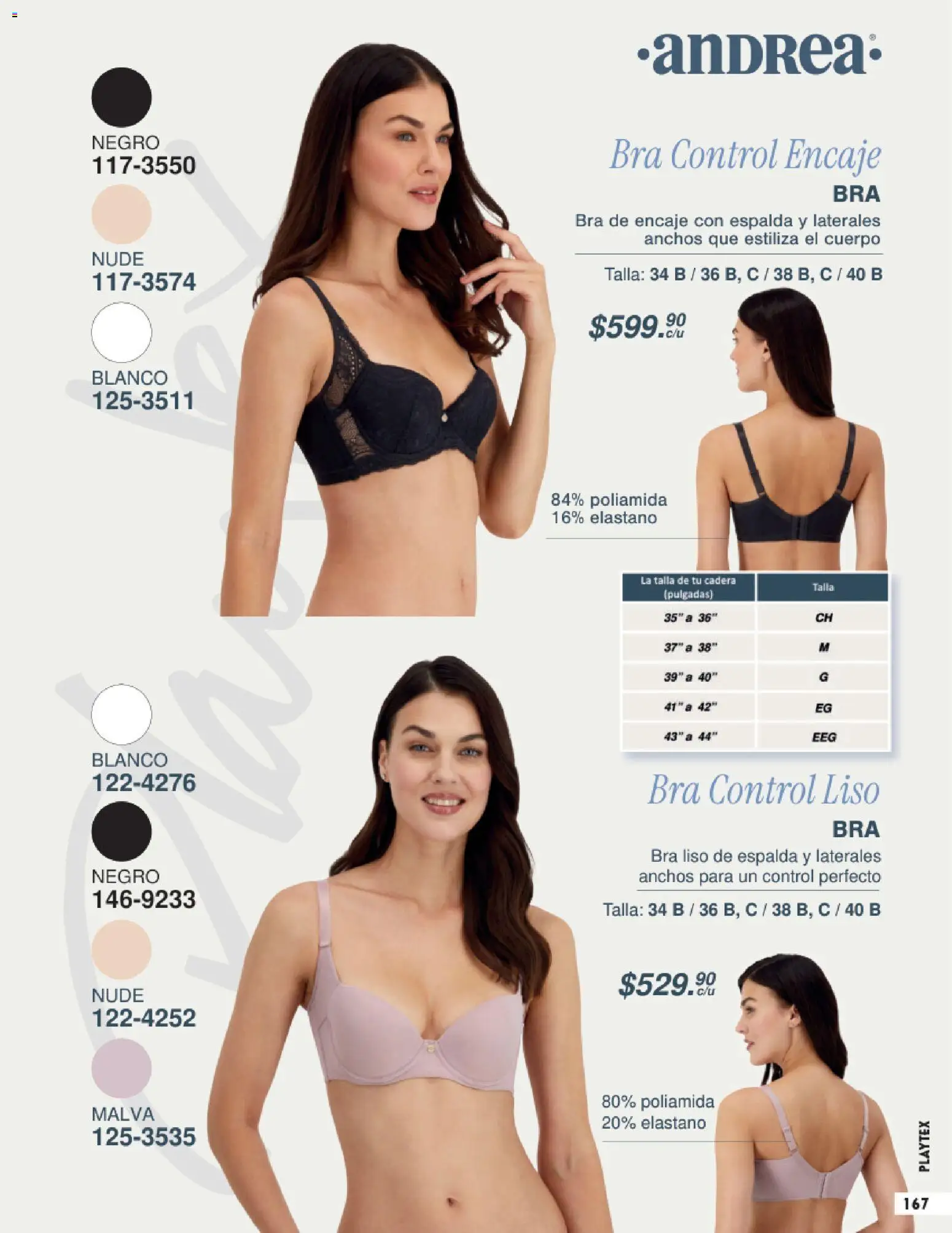 Nuevas ofertas de Andrea válidas en toda la República Mexicana desde el 25.01.2026. ¡Encuentra las mejores ofertas en Andrea catálogo Lencería & vestir interior! | Página: 63