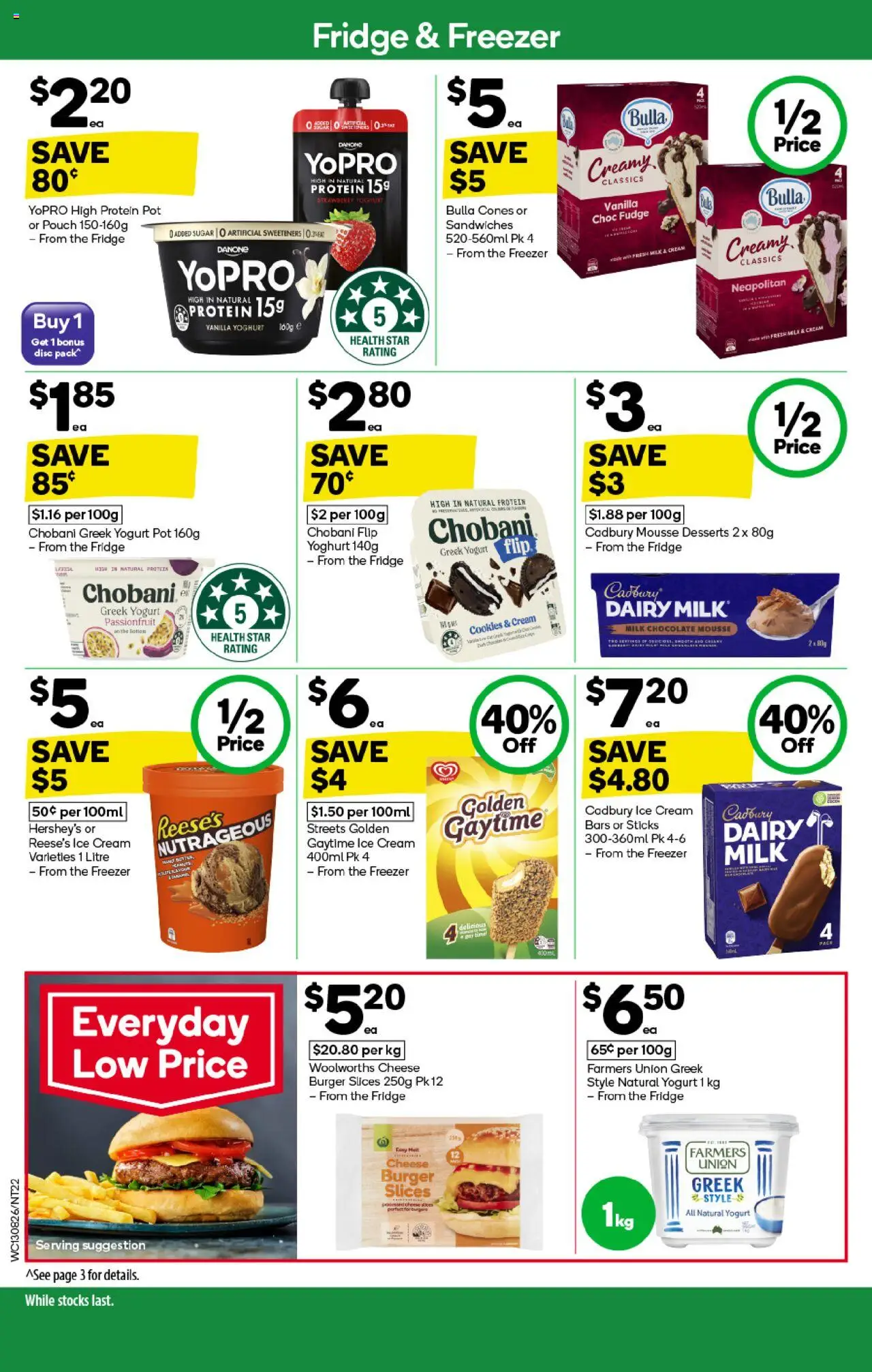 Woolworths catalogue - valid from 13.08.2025 | Page: 22 | Products: Dairy, Cheese, Chocolate, Mousse