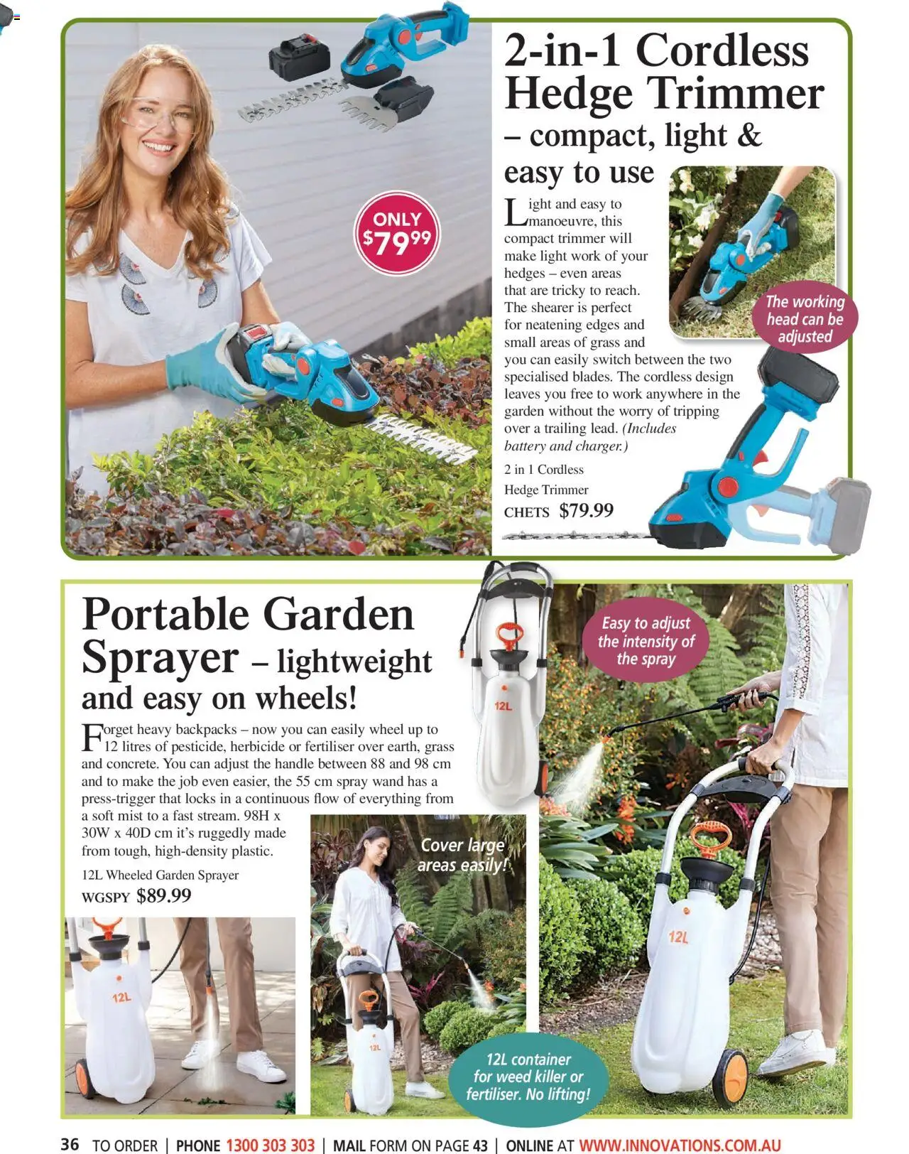 Innovations catalogue - valid from 22.10.2025 | Page: 36 | Products: Light, Weed, Phone, Portable