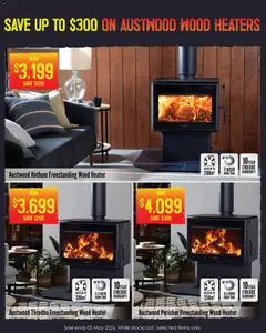 Preview of Barbeques Galore catalogue  - valid from 17.04.2026 | Page: 4 | Products: Heater, Wood