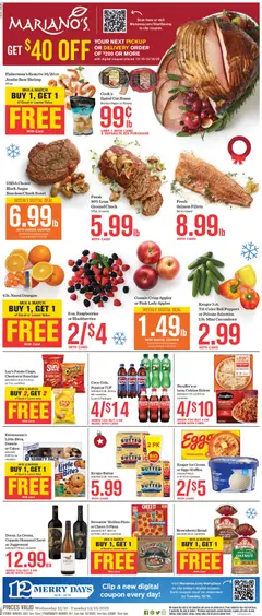 Preview of Mariano's weekly ads valid from 10.12.2025 | Page: 1