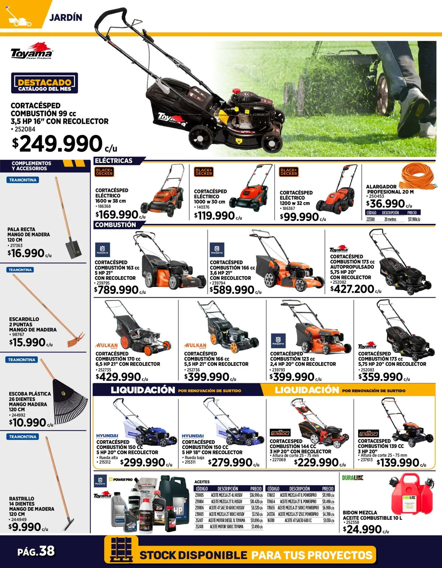 Construmart Ofertas │ válido desde el 01.12.2025 | Página: 38 | Productos: Alargador, Pala, Rastrillo, Mango