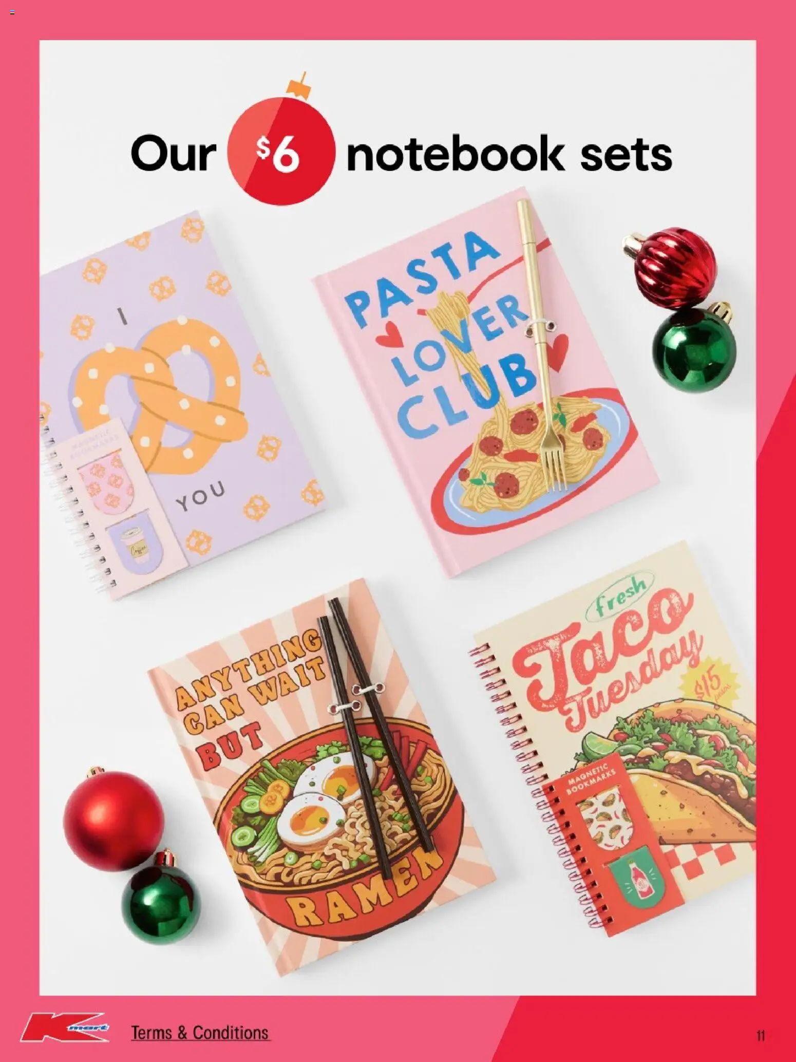 Kmart catalogue - valid from 20.11.2025 | Page: 12 | Products: Pasta, Notebook
