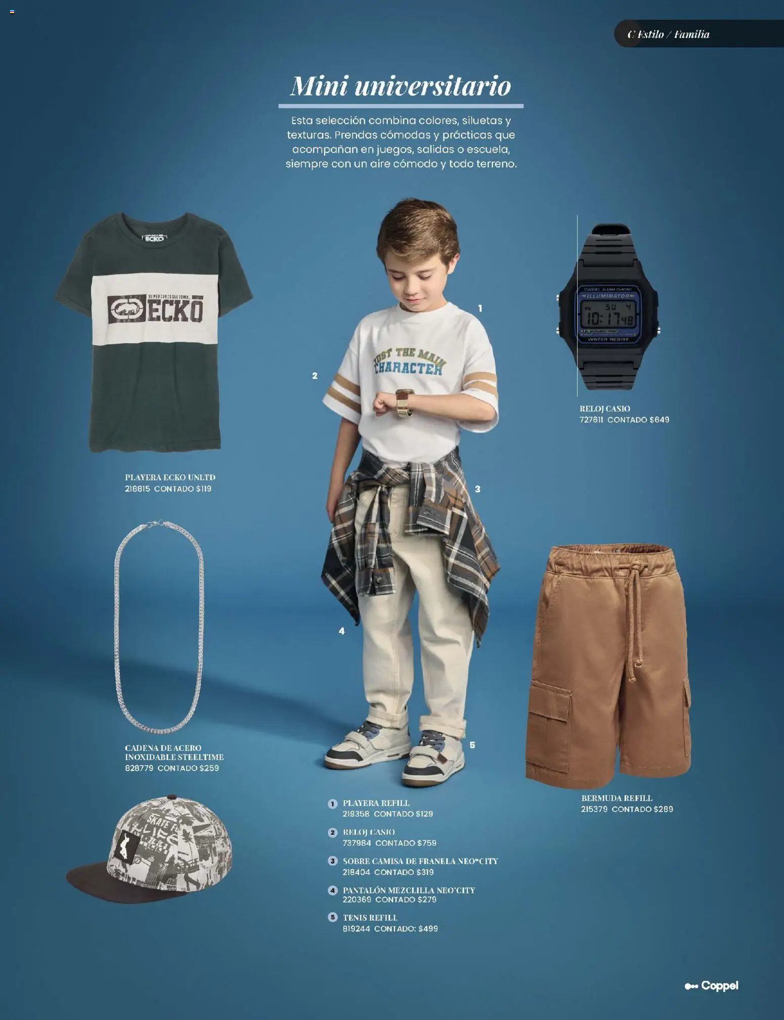 Nuevas ofertas de Coppel válidas en toda la República Mexicana desde el 01.03.2026. ¡Encuentra las mejores ofertas en Coppel catálogo ! | Página: 69 | Productos: Tenis, Camisa, Reloj, Cadena