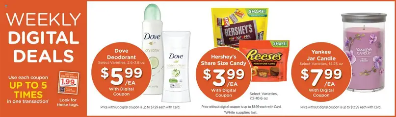 Preview of King Soopers weekly ads valid from 14.01.2026 | Page: 3 | Products: Deodorant