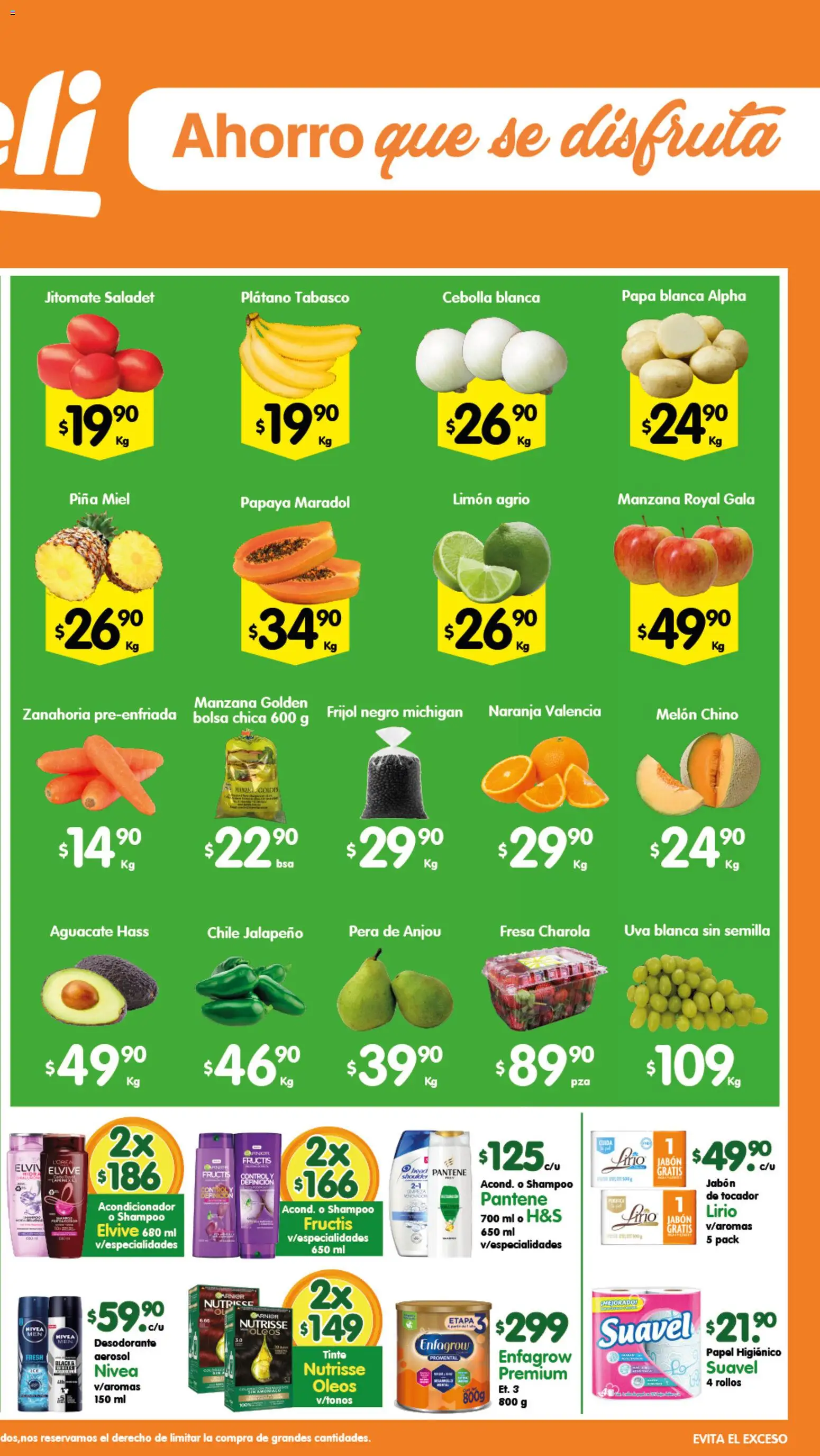 Nuevas ofertas de Arteli válidas en toda la República Mexicana desde el 25.11.2025. ¡Encuentra las mejores ofertas en Arteli folleto Tuxpan! | Página: 2 | Productos: Fresa, Pera, Limón, Papel higiénico