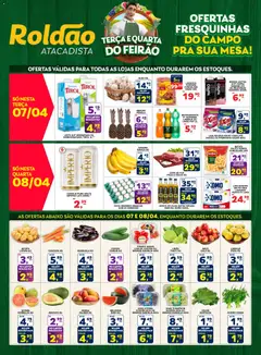 Roldão ofertas Hortifruti - Pré-Visualização do folheto da loja Roldão, válido de 07.04.2026 | Página: 1