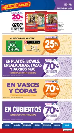 Vista previa La Anonima catálogo válido desde el 23.10.2025 | Página: 40 | Productos: Vitaminas, Arroz, Té, Vasos