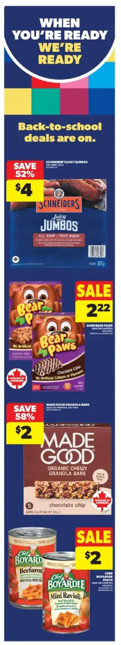 Preview of Real Canadian Superstore weekly flyer / circulaire from shop Real Canadian Superstore valid from 21.08.2025