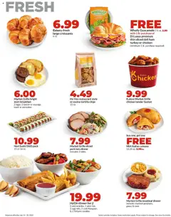 HyVee Weekly Ad - valid from 14.07.2025 | Page: 14 | Products: Corn, Ham, Pork, Croissants