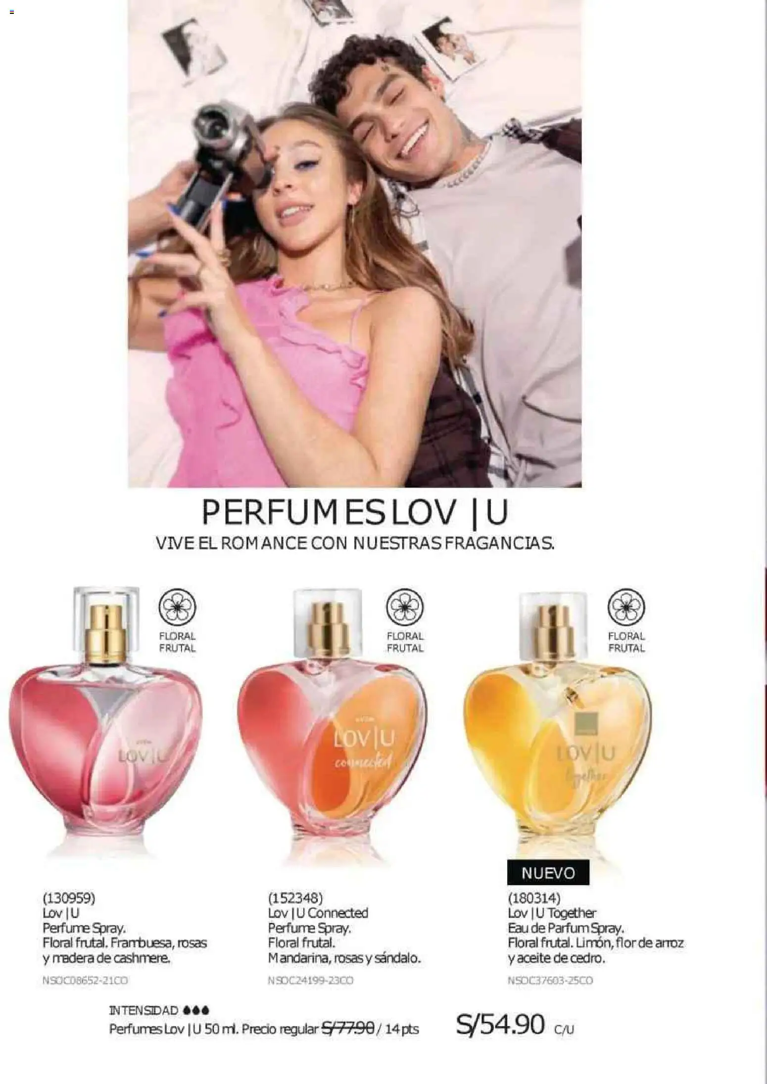 Catálogo Avon válido desde 12.10.2025 | Página: 64 | Productos: Aceite, Arroz, Perfume