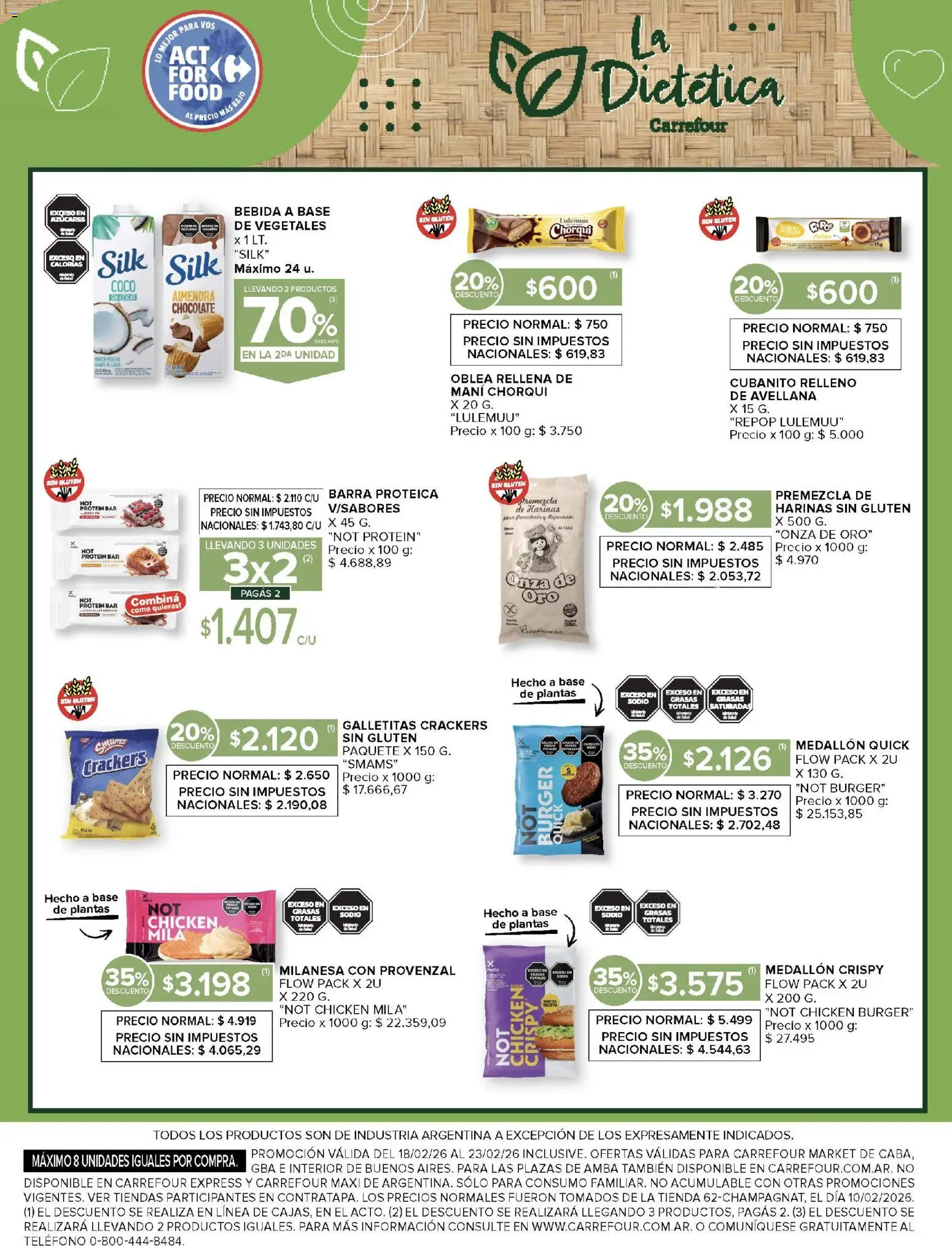 Carrefour Market catálogo │ válido desde el 18.02.2026 | Página: 15 | Productos: Mani, Almendra, Chocolate, Provenzal