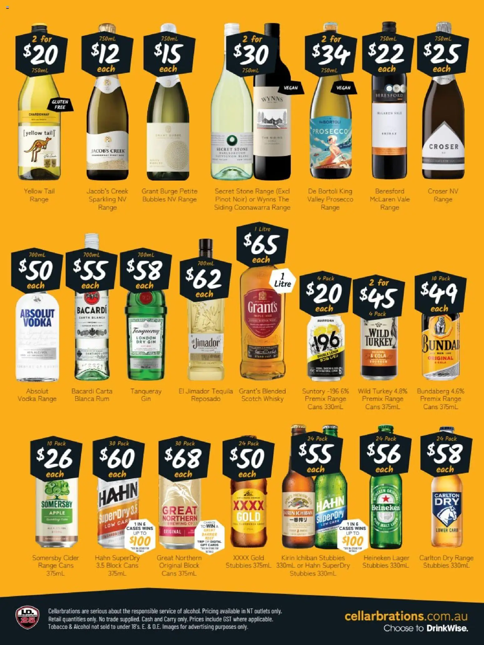 Cellarbrations catalogue - valid from 01.12.2025 | Page: 2 | Products: Vodka, Rum, Lemon, Digital