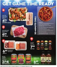 Preview of Longo's weekly flyer / circulaire from shop Longo's valid from 12.02.2026 | Page: 13 | Products: Chips, Oil, Chicken, Tomatoes