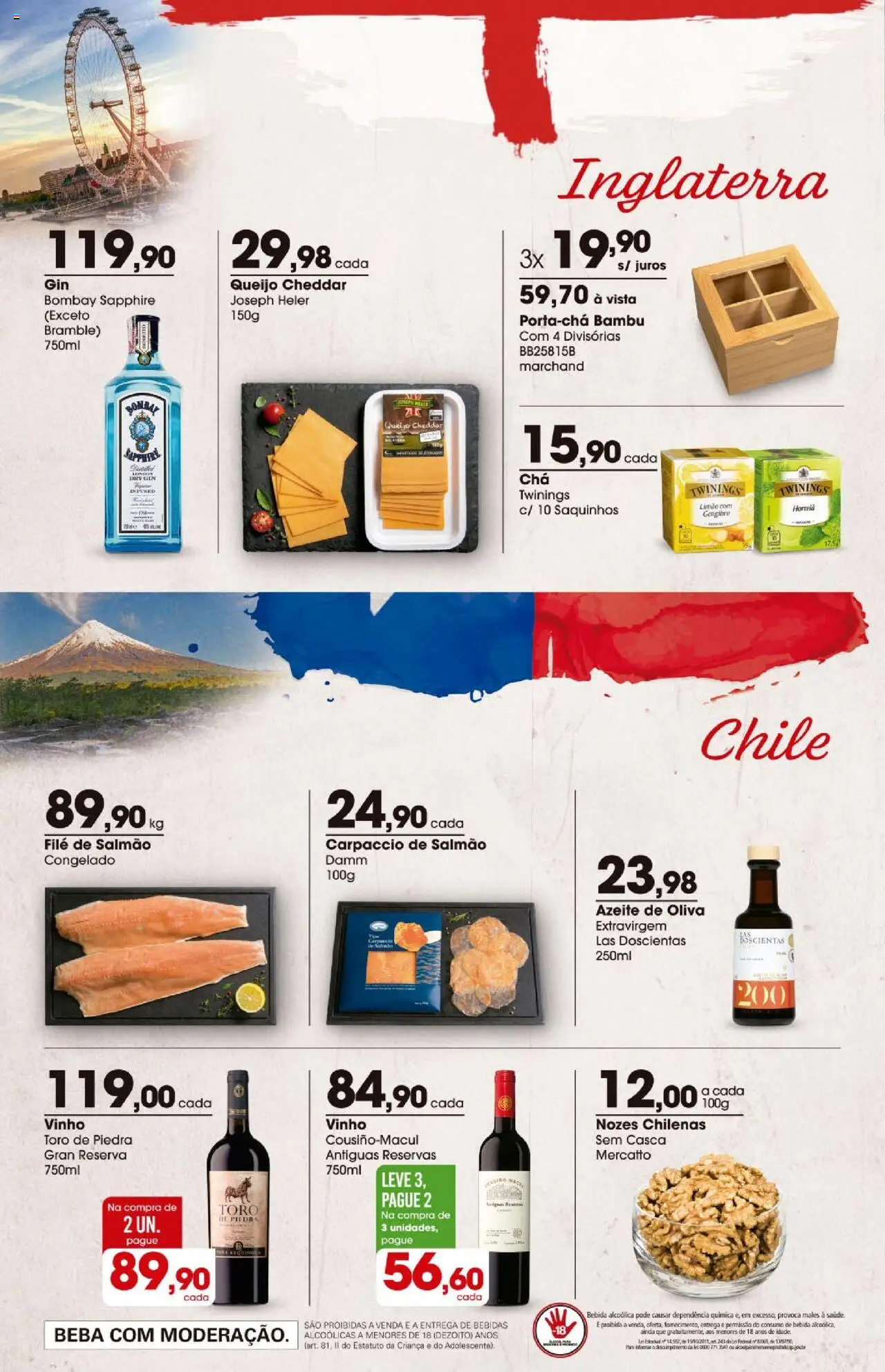 Zaffari Folheto - válido de 07.08.2025 | Página: 12 | Produtos: Gengibre, Hortelã, Vinho, Gin